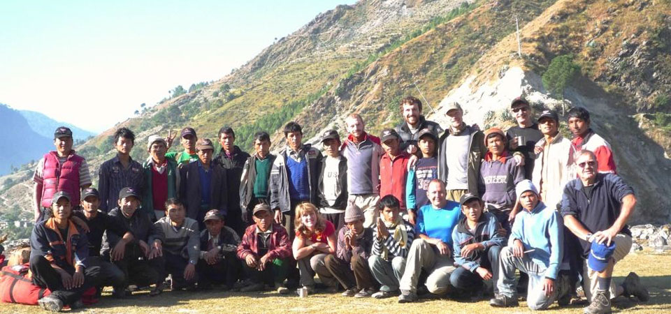 Wanda's Saipal trek group 2008