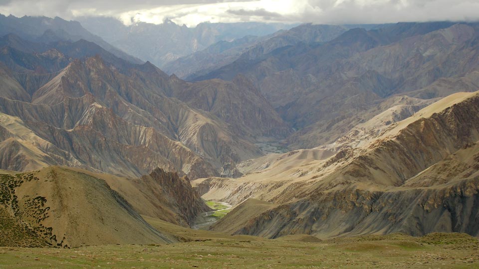back towards the Markha Valley