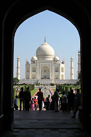 Taj Mahal arch