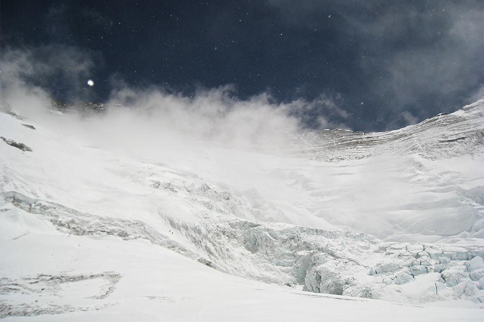 Clinbing the Lhotse Face to C3